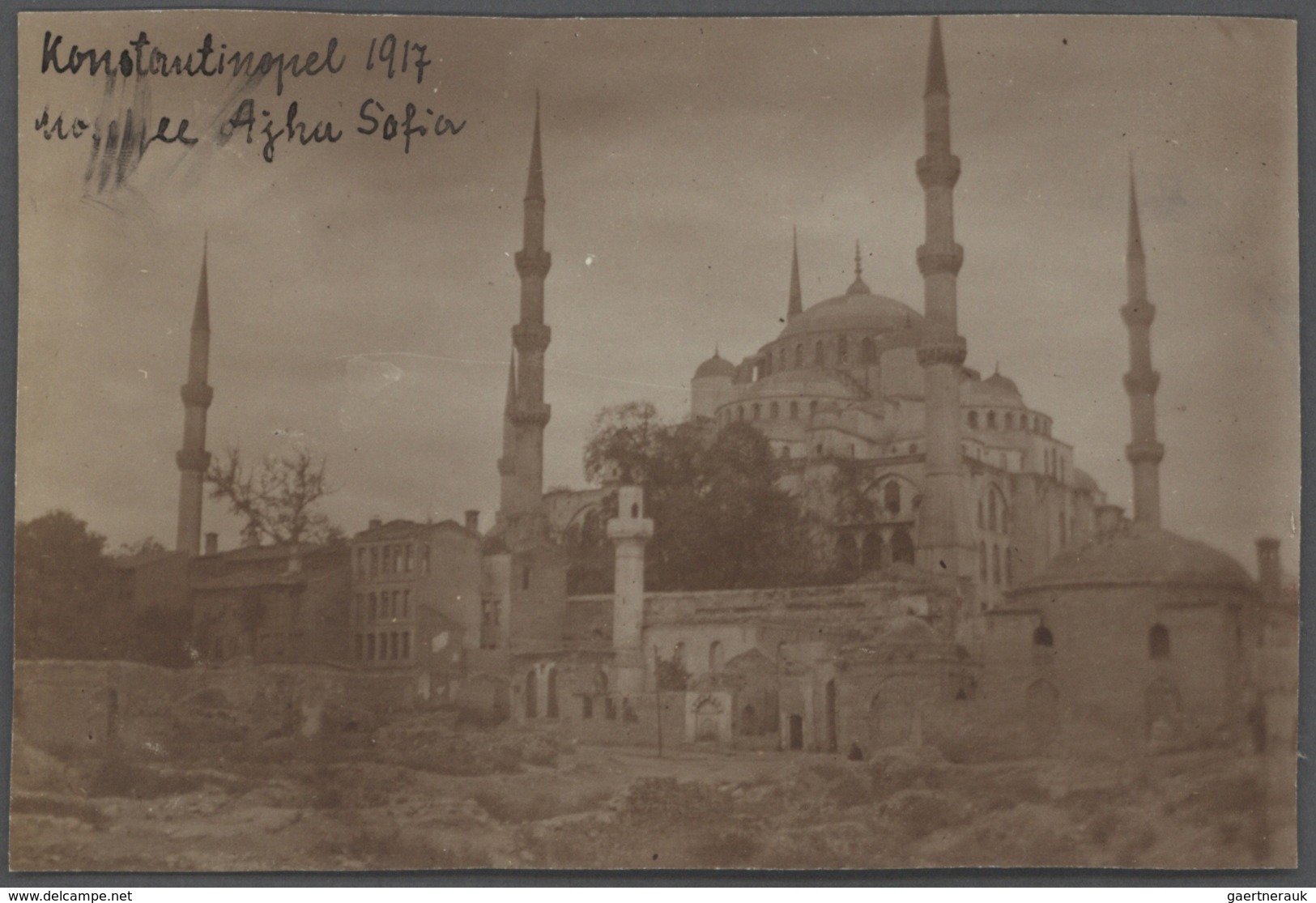 Türkei - Besonderheiten: 1917/1918: Fotosammlung Eines Deutschen Soldaten Der Armme Fernsprechabteil - Otros & Sin Clasificación