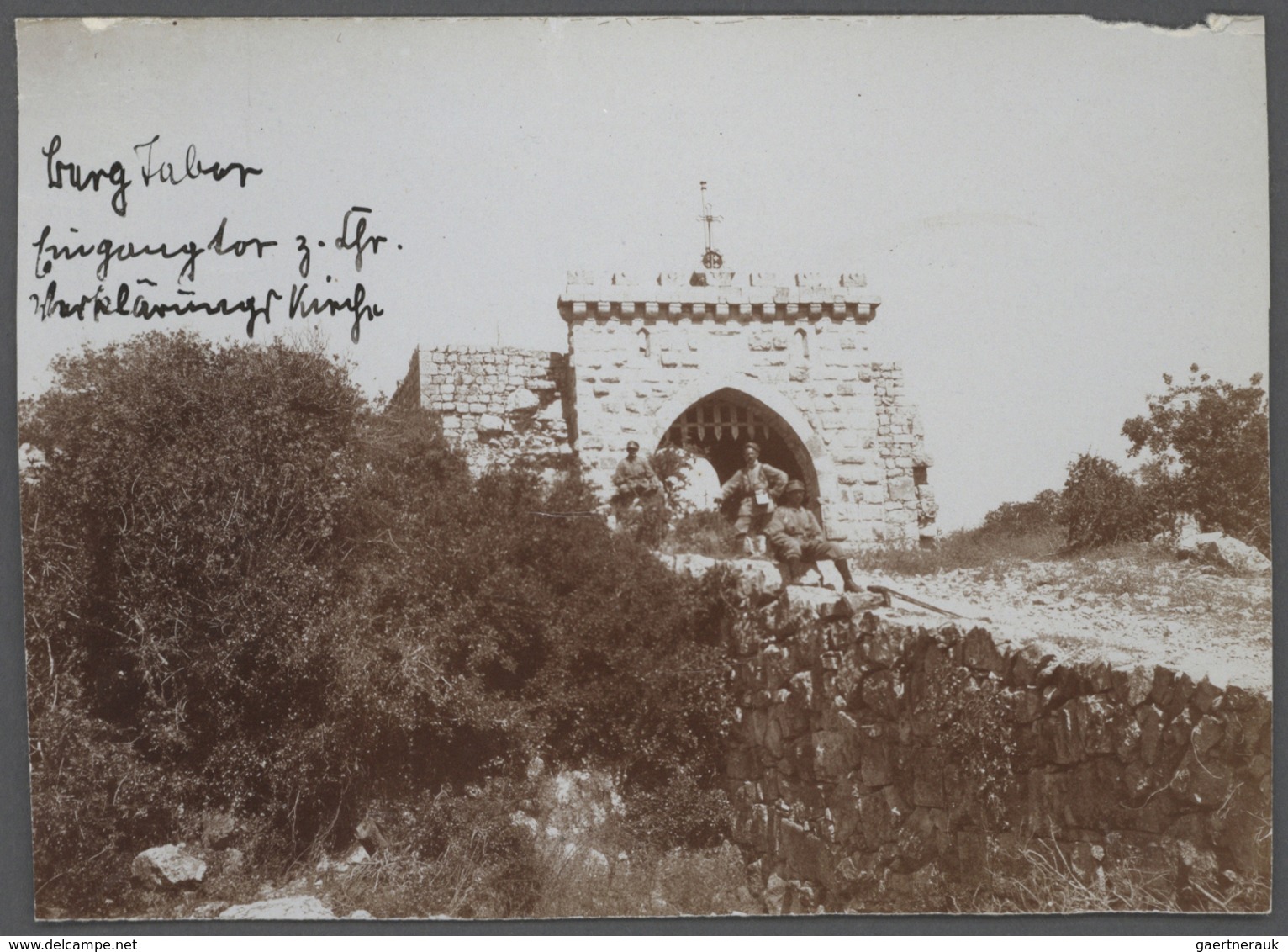 Türkei - Besonderheiten: 1917/1918: Fotosammlung eines deutschen Soldaten der Armme Fernsprechabteil