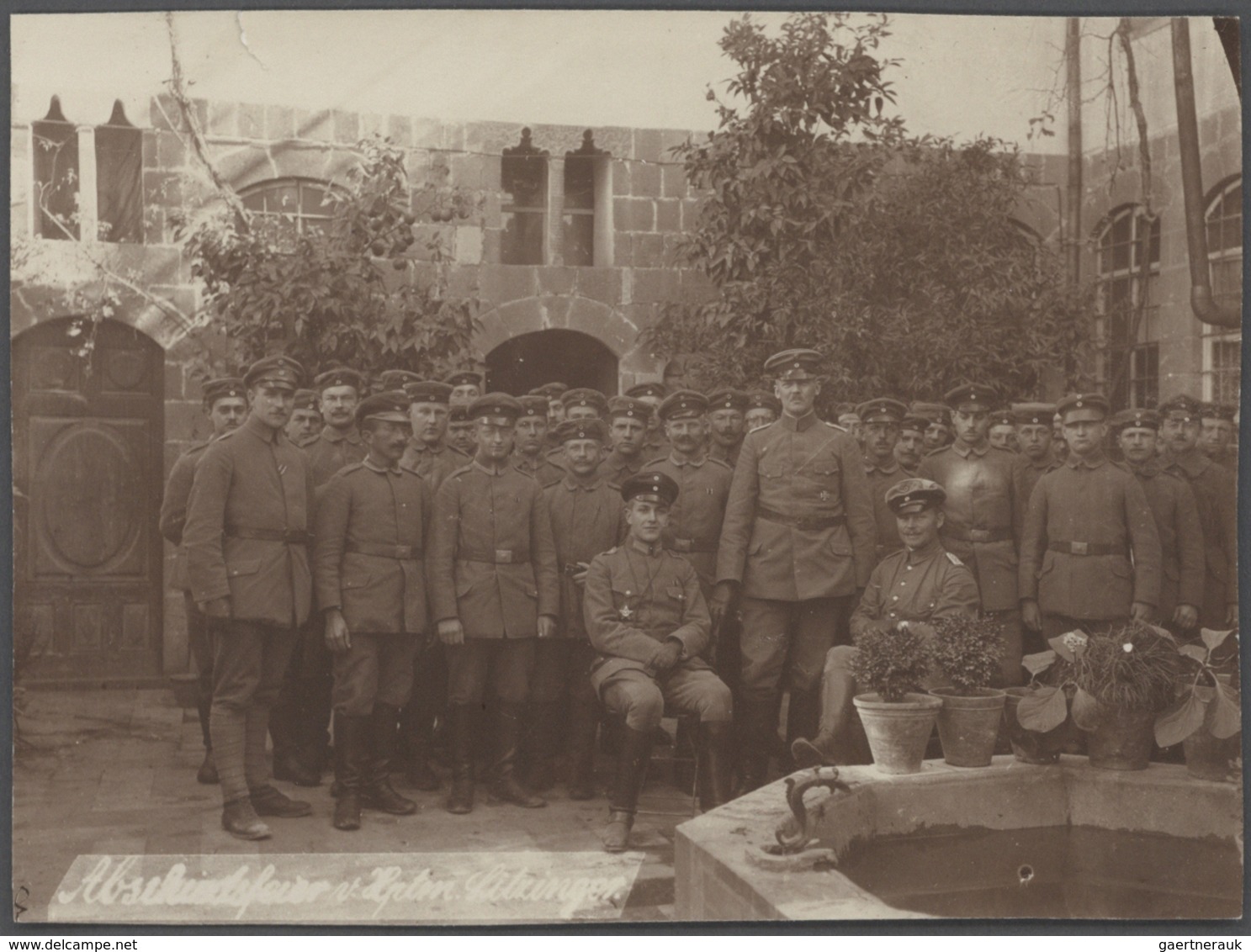 Türkei - Besonderheiten: 1917/1918: Fotosammlung eines deutschen Soldaten der Armme Fernsprechabteil