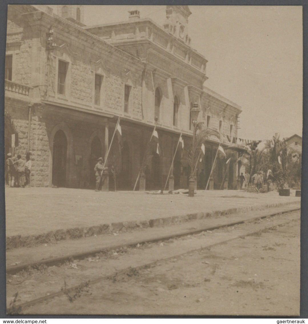 Türkei - Besonderheiten: 1917/1918: Fotosammlung eines deutschen Soldaten der Armme Fernsprechabteil