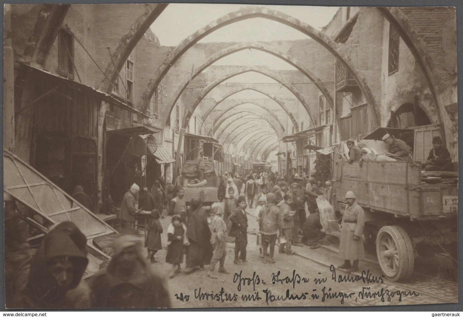 Türkei - Besonderheiten: 1917/1918: Fotosammlung eines deutschen Soldaten der Armme Fernsprechabteil