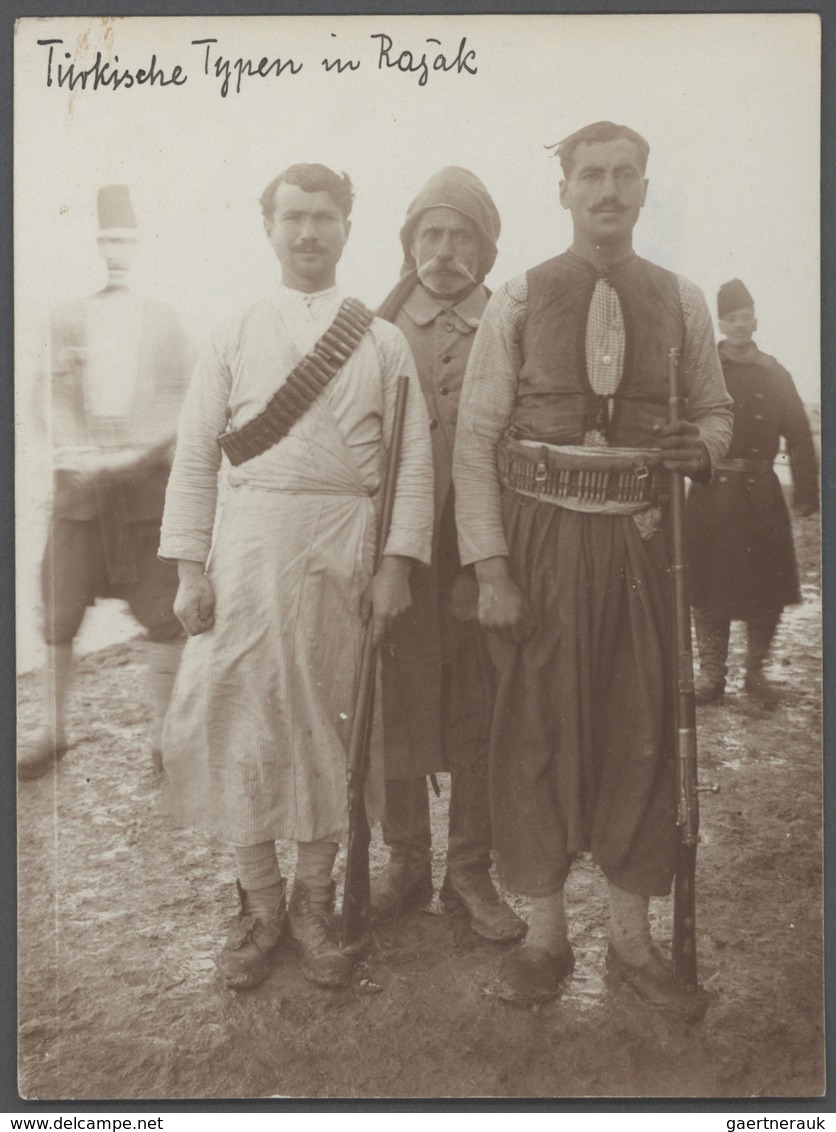 Türkei - Besonderheiten: 1917/1918: Fotosammlung eines deutschen Soldaten der Armme Fernsprechabteil