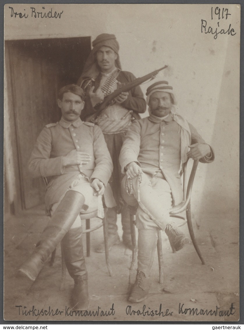 Türkei - Besonderheiten: 1917/1918: Fotosammlung eines deutschen Soldaten der Armme Fernsprechabteil