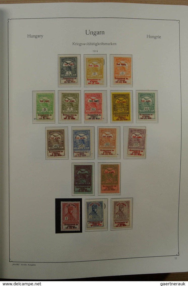 Ungarn: 1871-1983. Very Well Filled, MNH, Mint Hinged And Used Collection Hungary 1841-1983 In 3 Kab - Neufs