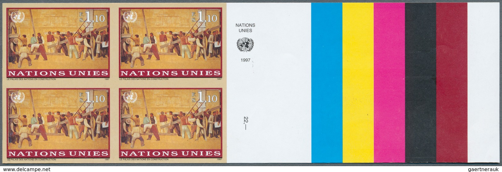 Vereinte Nationen - Genf: 1990/2000 (ca). Umfangreiche Sammlung Mit über 2000 PROBEDRUCK-Marken Und - Otros & Sin Clasificación