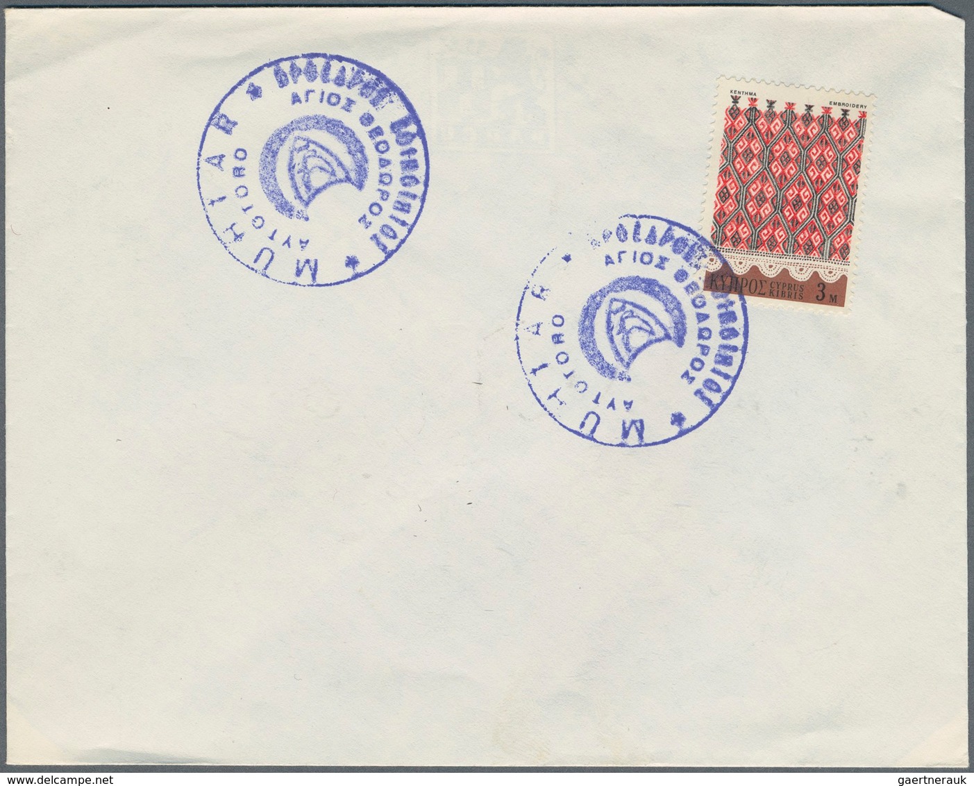 Zypern: 1957/2000 (ca.), Cyprus/Turkish Cyprus, accumulation of apprx. 330 covers/cards/ppc/f.d.c.,