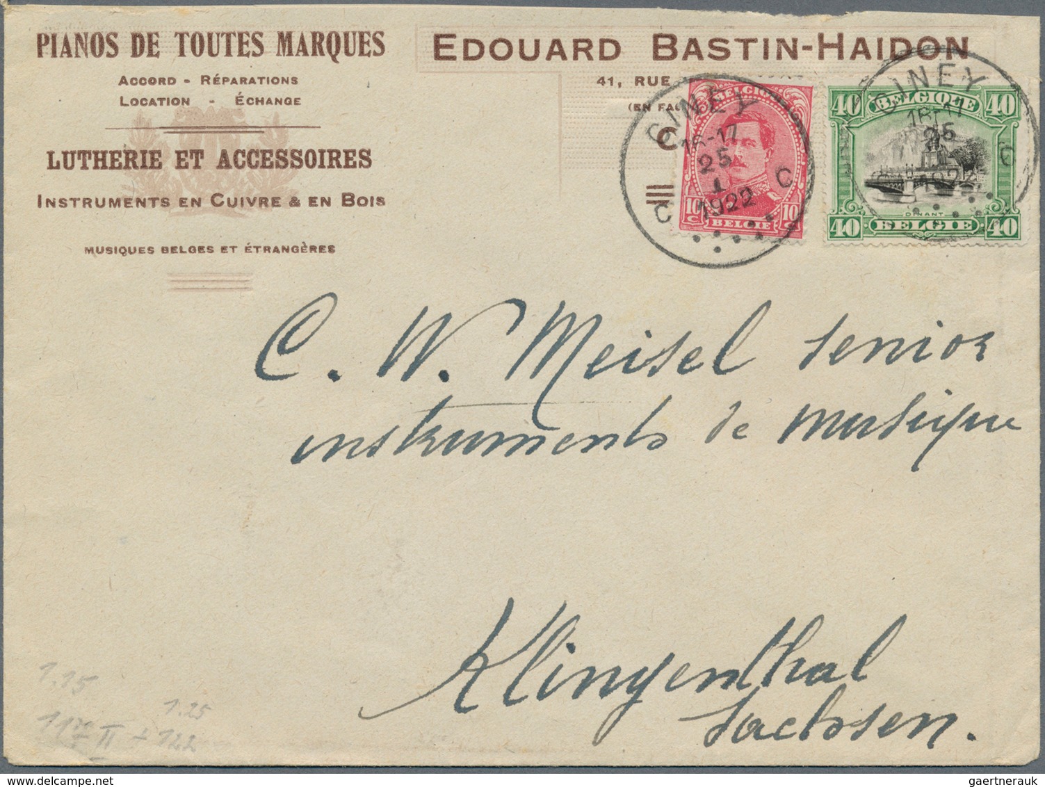 Europa: 1850's-1950's Ca.: Hundreds Of Covers, Postcards And Postal Stationery Items From European C - Otros - Europa