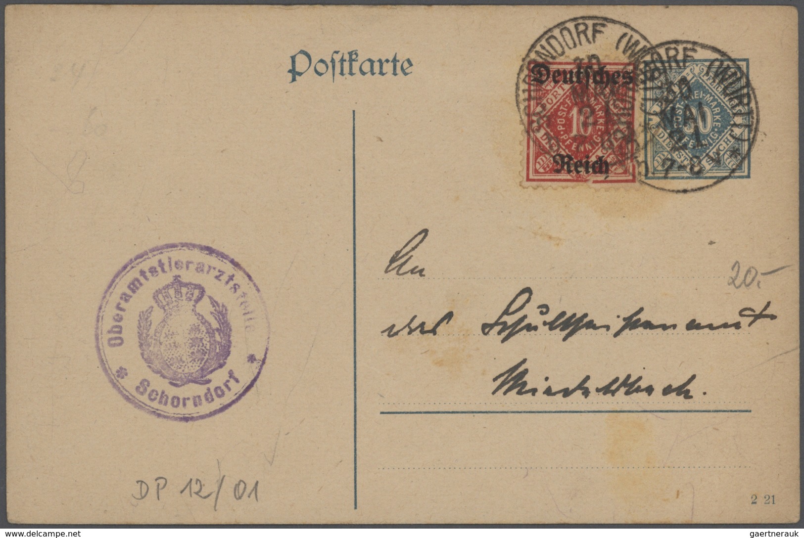 Europa: 1870/1980, Collection Of Ca. 225 Mostly Unused Postal Stationery Cards And Covers In Two Alb - Autres - Europe