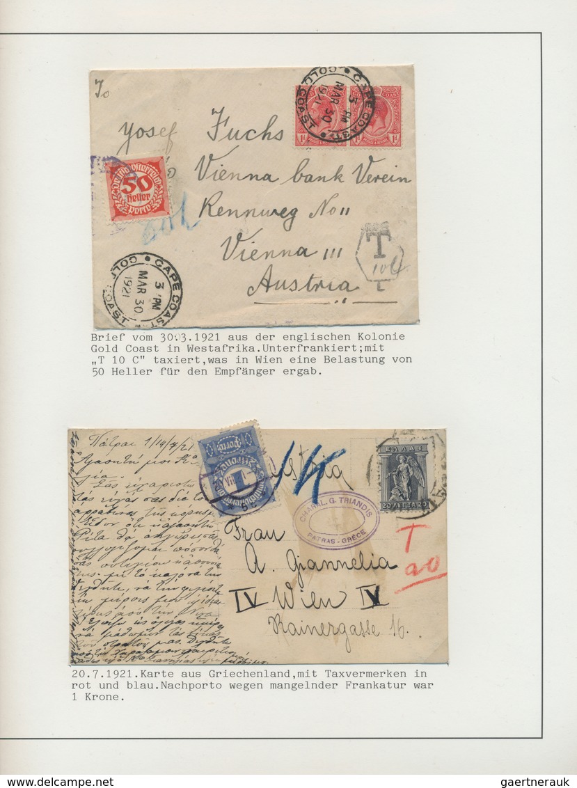 Europa: 1920/1948, More Than 120 Different Items On Pages From All Over Europe, Great Britain, Franc - Autres - Europe