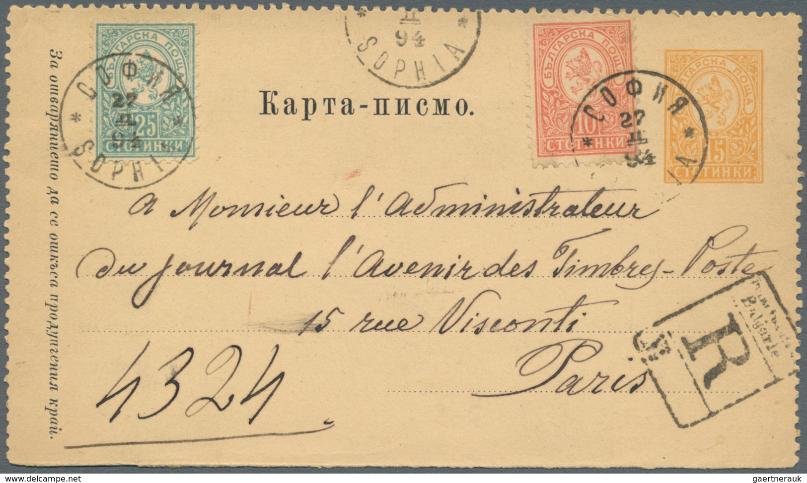 Europa - Ost: 1870/1944: Attractive lot of 35 envelopes, picture postcards and postal stationeries f