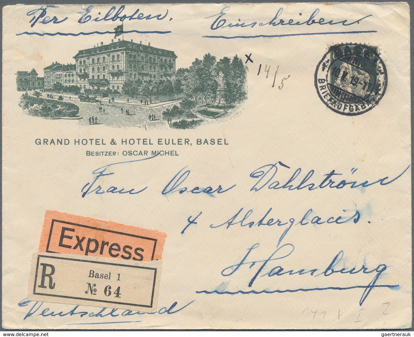 Europa - West: 1890/1945, Lot Of Ca. 200 Covers, Cards And Postal Stationeries With Many Interesting - Otros - Europa