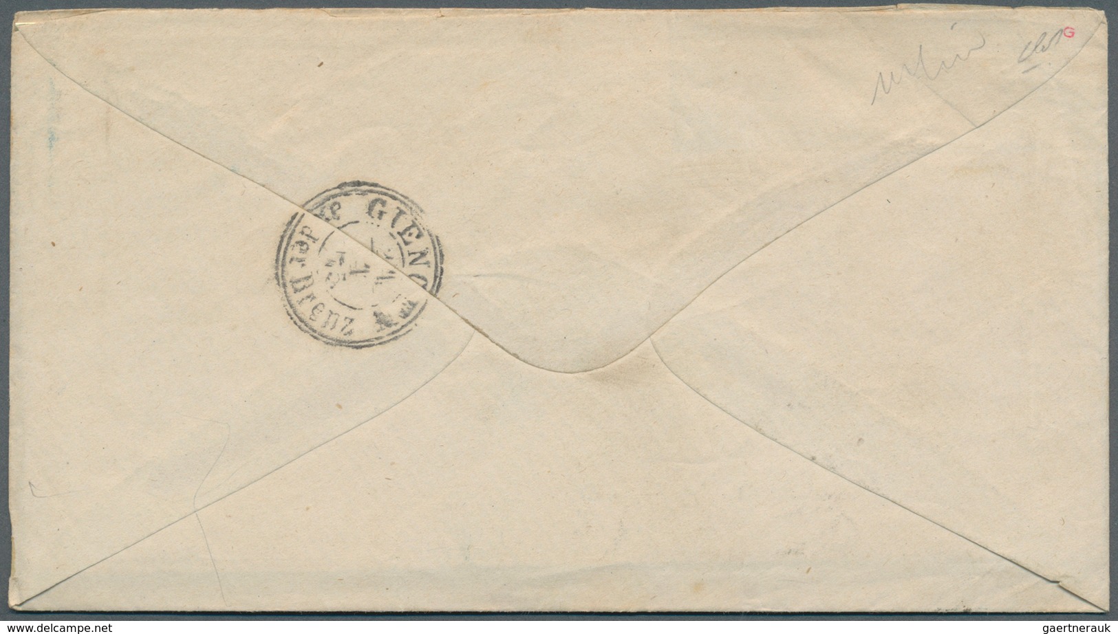 BENELUX: 1823/1943, Group Of Seven Better Entires, E.g. Four Belgien Reply Cards Returned From Switz - Sonstige - Europa