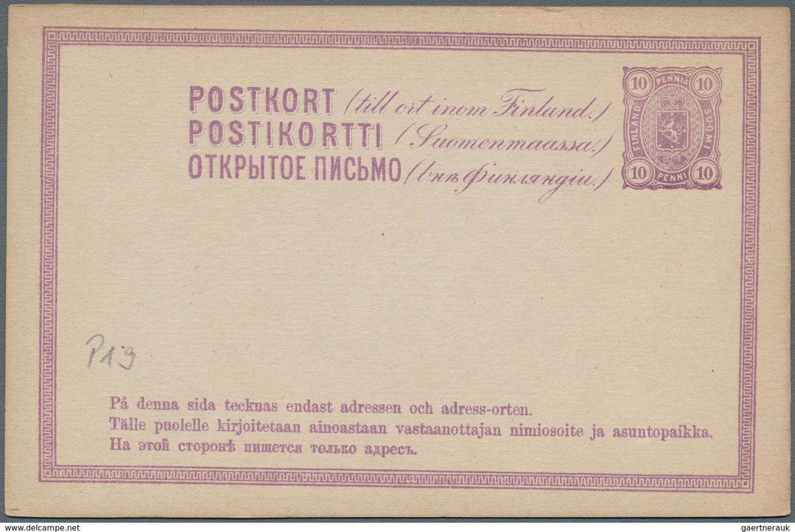 Skandinavien: FINLAND/NORWAY/SWEDEN: 1880/1963, Lot Of Ca. 120 Postal Stationery Cards, Double Cards - Otros - Europa