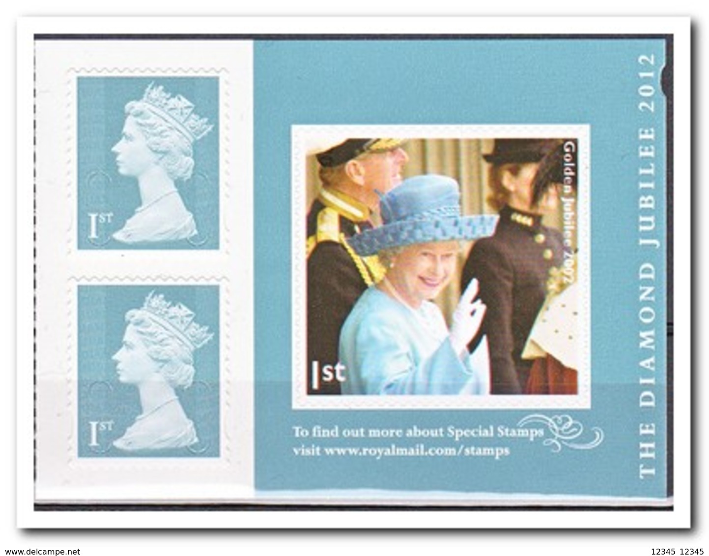 Engeland 2012, Postfris MNH, Queen - Nuovi