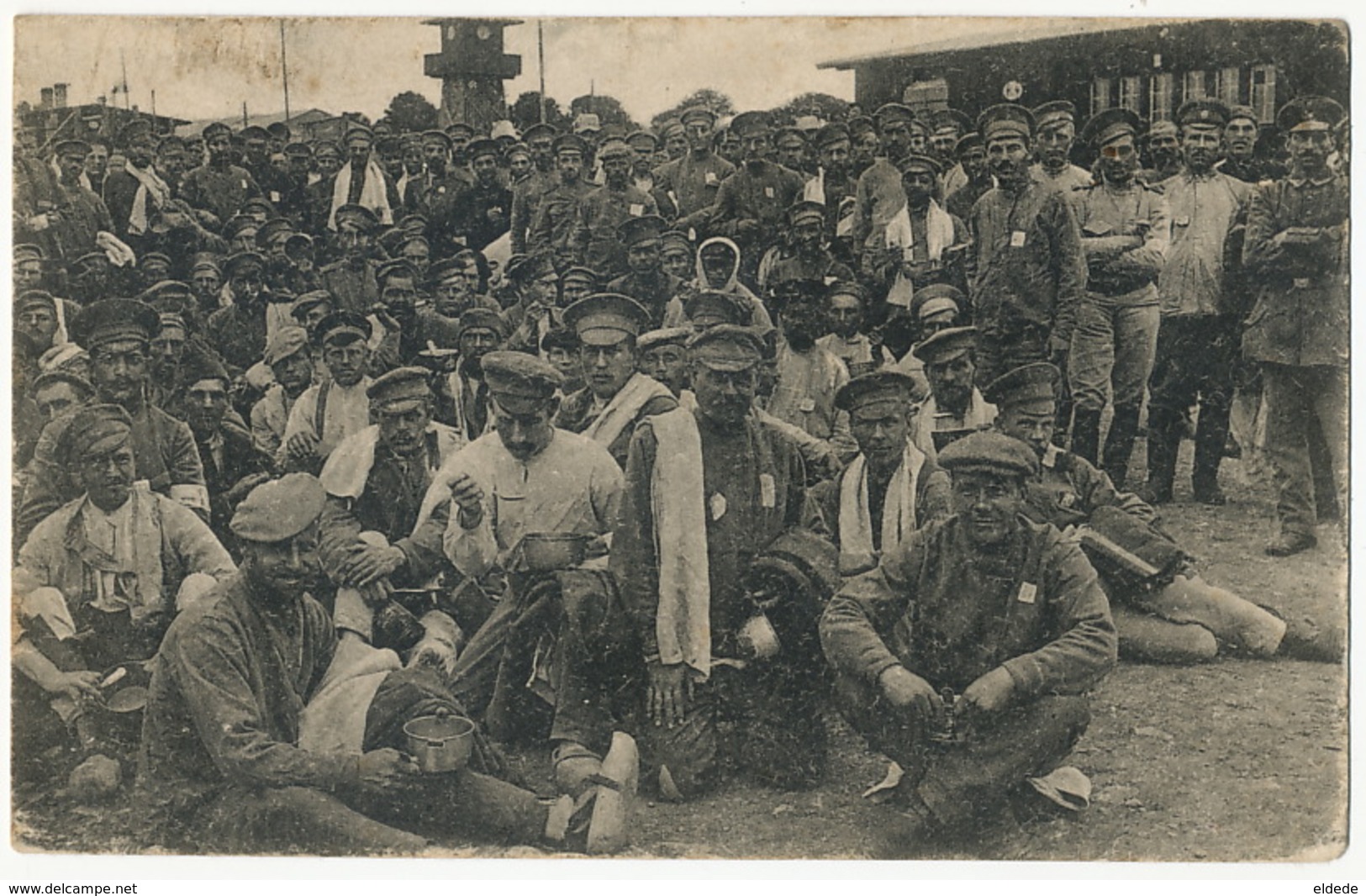 Prisoner Camp Ohrdruf Russische Typen Russians  Jacob To L' Hermenault Vendée France - Autres & Non Classés