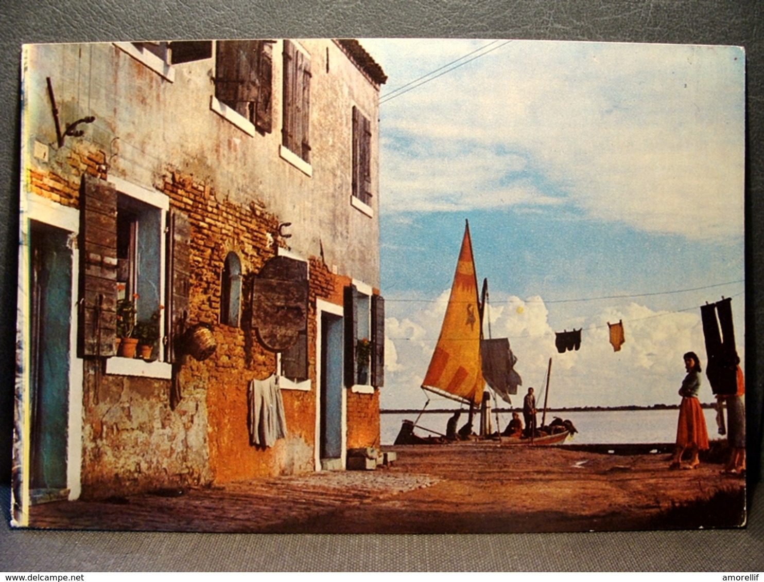 (FG.K28) BURANO Di VENEZIA - SCORCIO Animata (NV) - Venezia