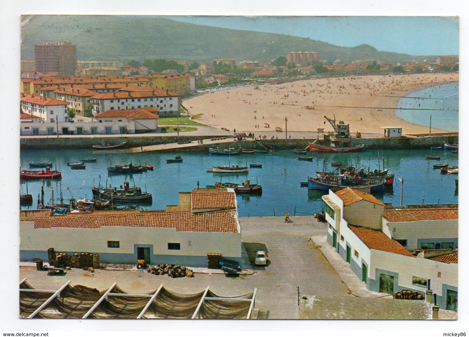 Espagne -- LAREDO --1965-- Vue Partielle Du Port   ---timbre --cachet - Cantabria (Santander)