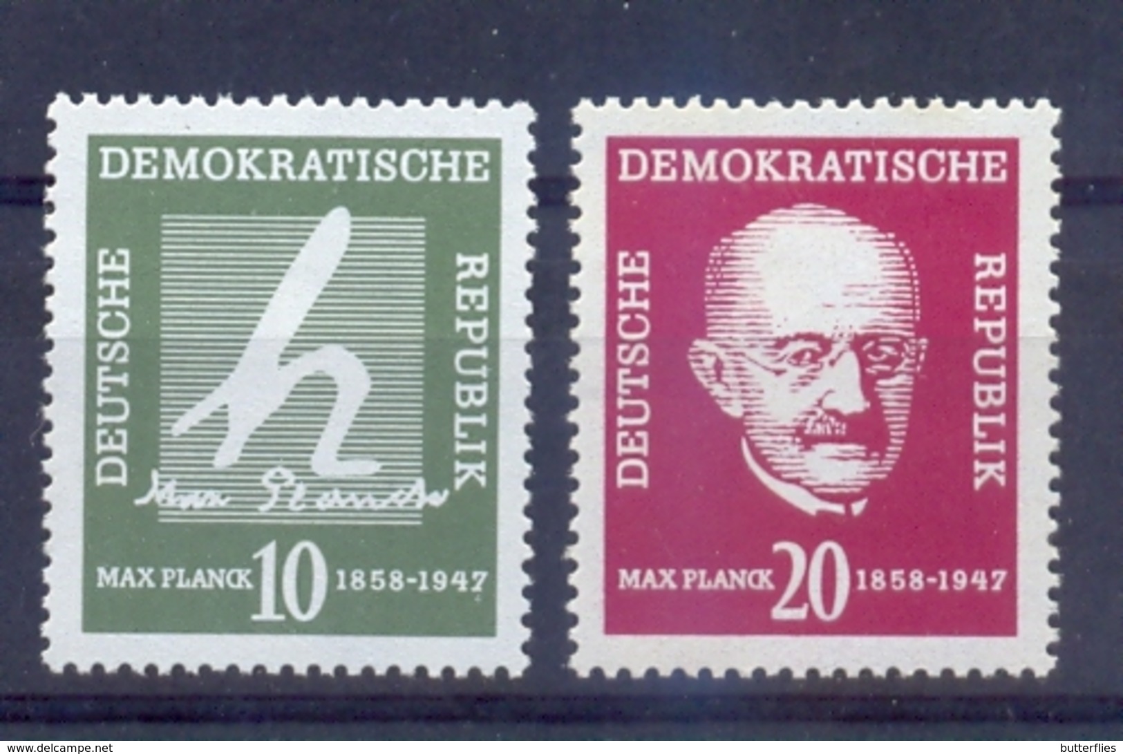 Duitsland - DDR - 1958 - 344/45 **  Postfris - Ungebraucht