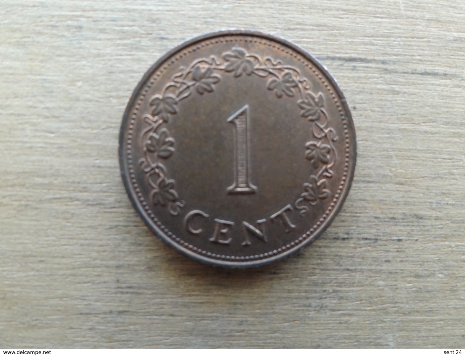 Malte  1  Cent  1972  Km 8 - Malte