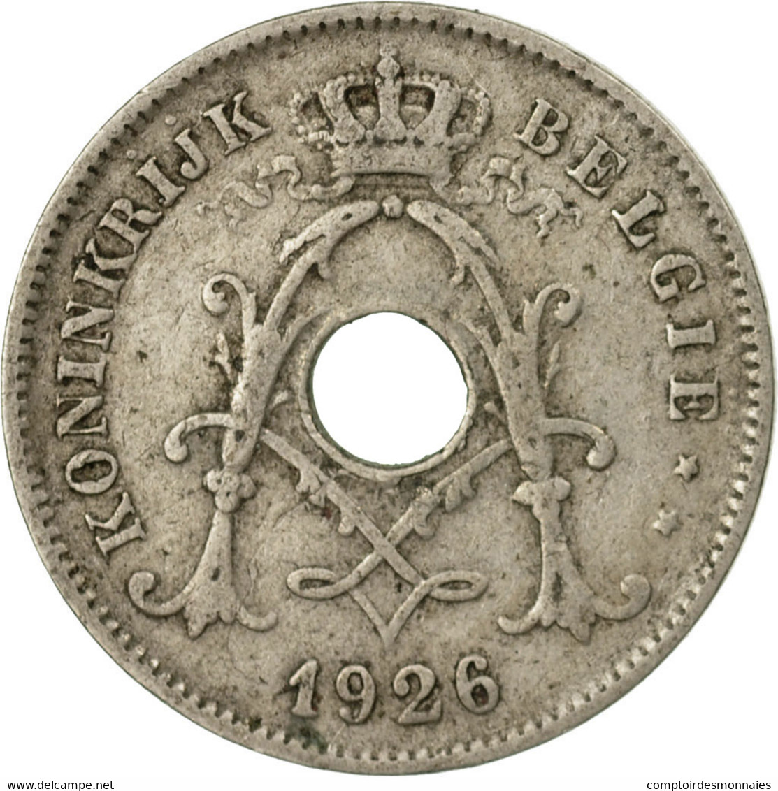 Monnaie, Belgique, 10 Centimes, 1926, TB+, Copper-nickel, KM:86 - 10 Centimes