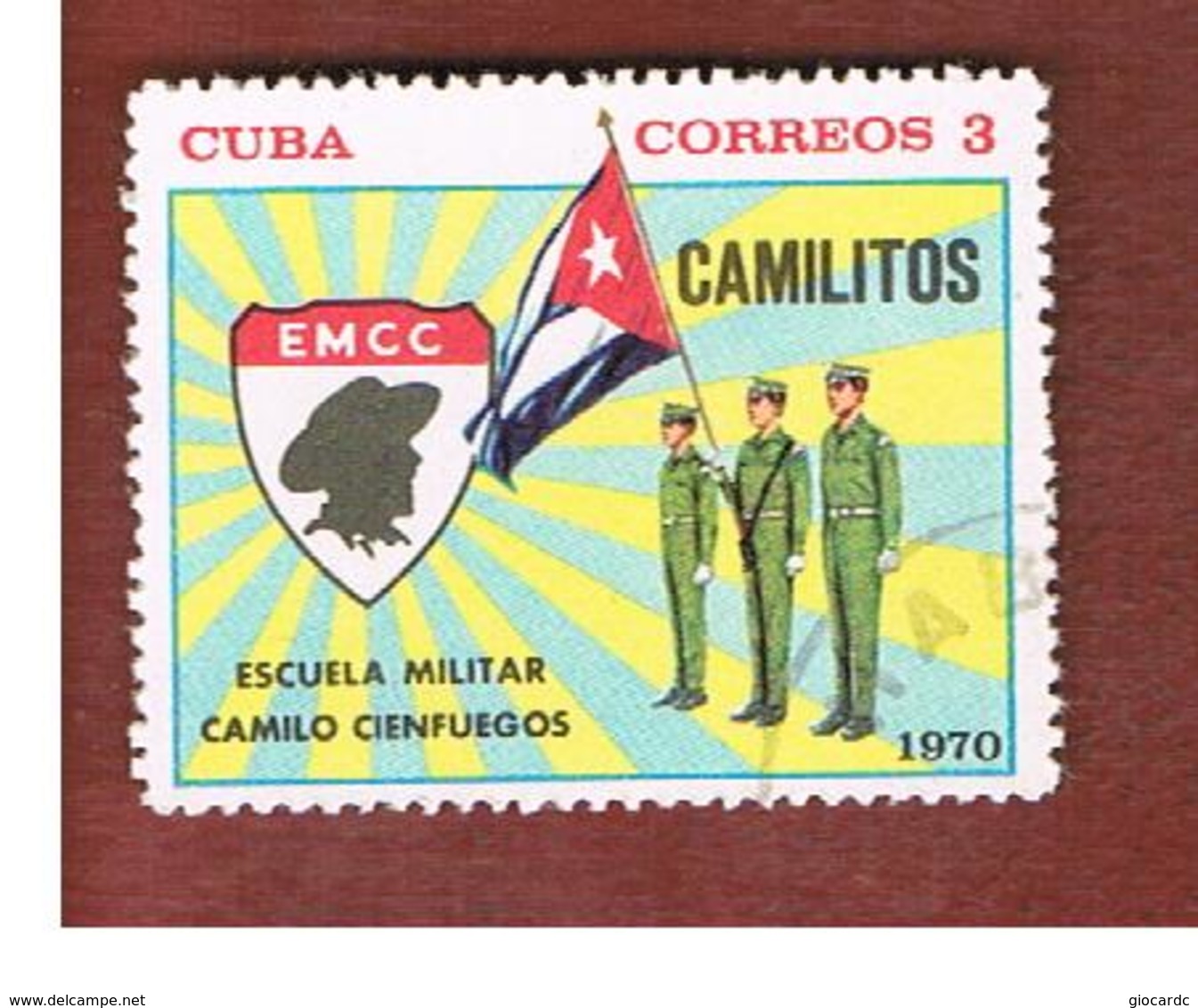 CUBA -   SG  1816   -  1970 MILITARY SCHOOL "C. CIENFUEGOS"   - USED - Usati