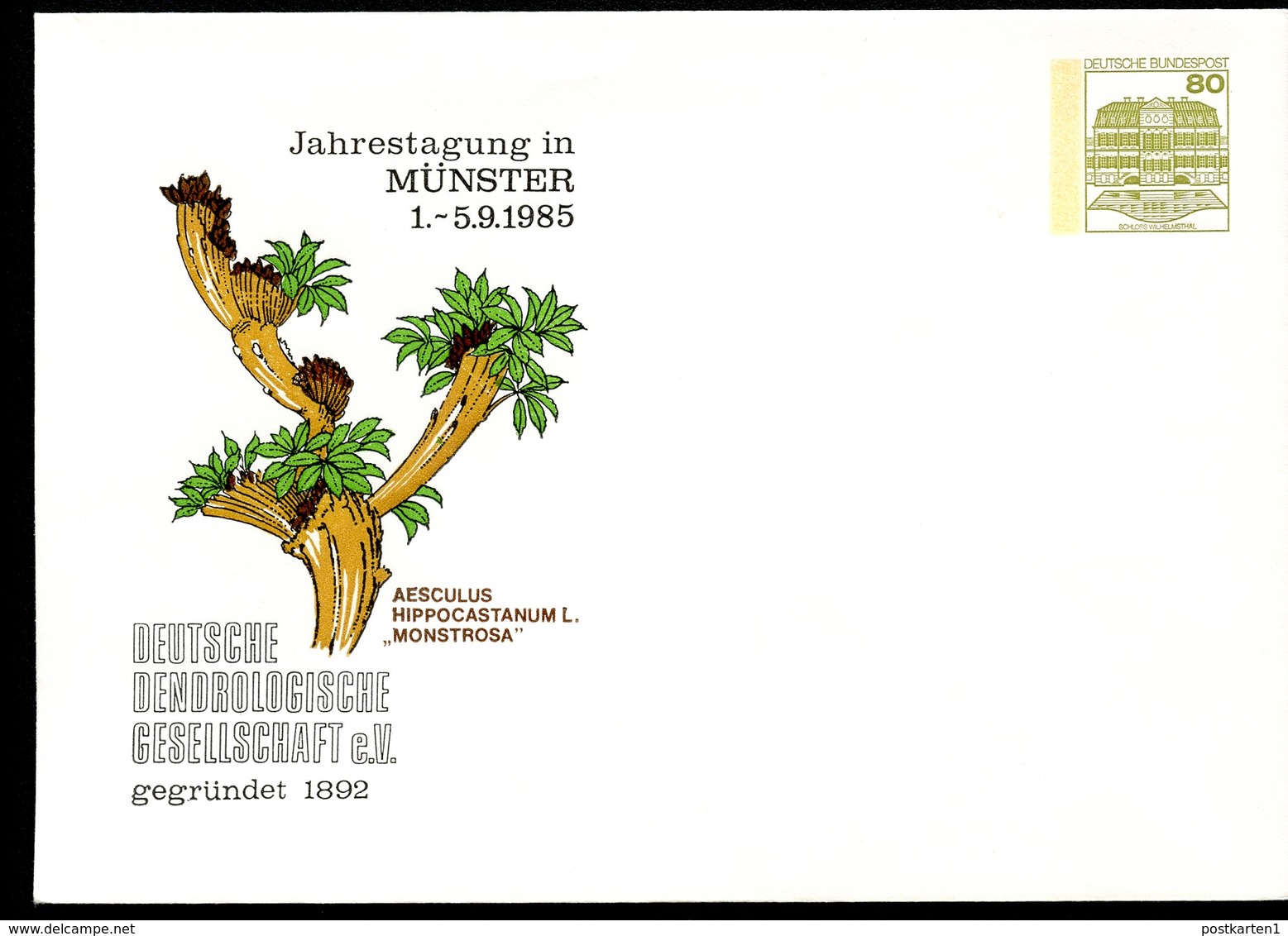 Bund PU117 D2/093 ROSSKASTANIE AESCULUS HIPPOCASTANUM L. Münster 1985 - Bäume
