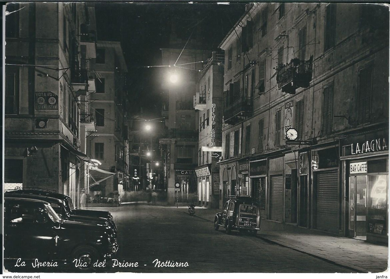 LA SPEZIA - VIA DEL PRIONE - NOTTURNO - La Spezia