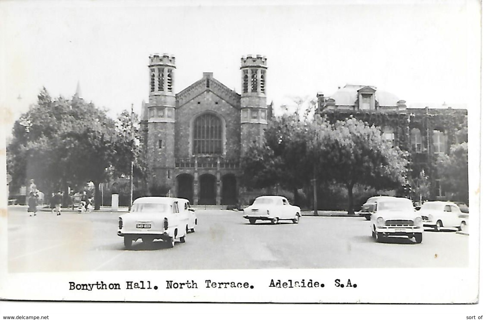 REAL PHOTO - SOUTH AUSTRALIA - ADELAIDE - BONYTHON HALL - NORTH TERRACE  - B20 - Adelaide