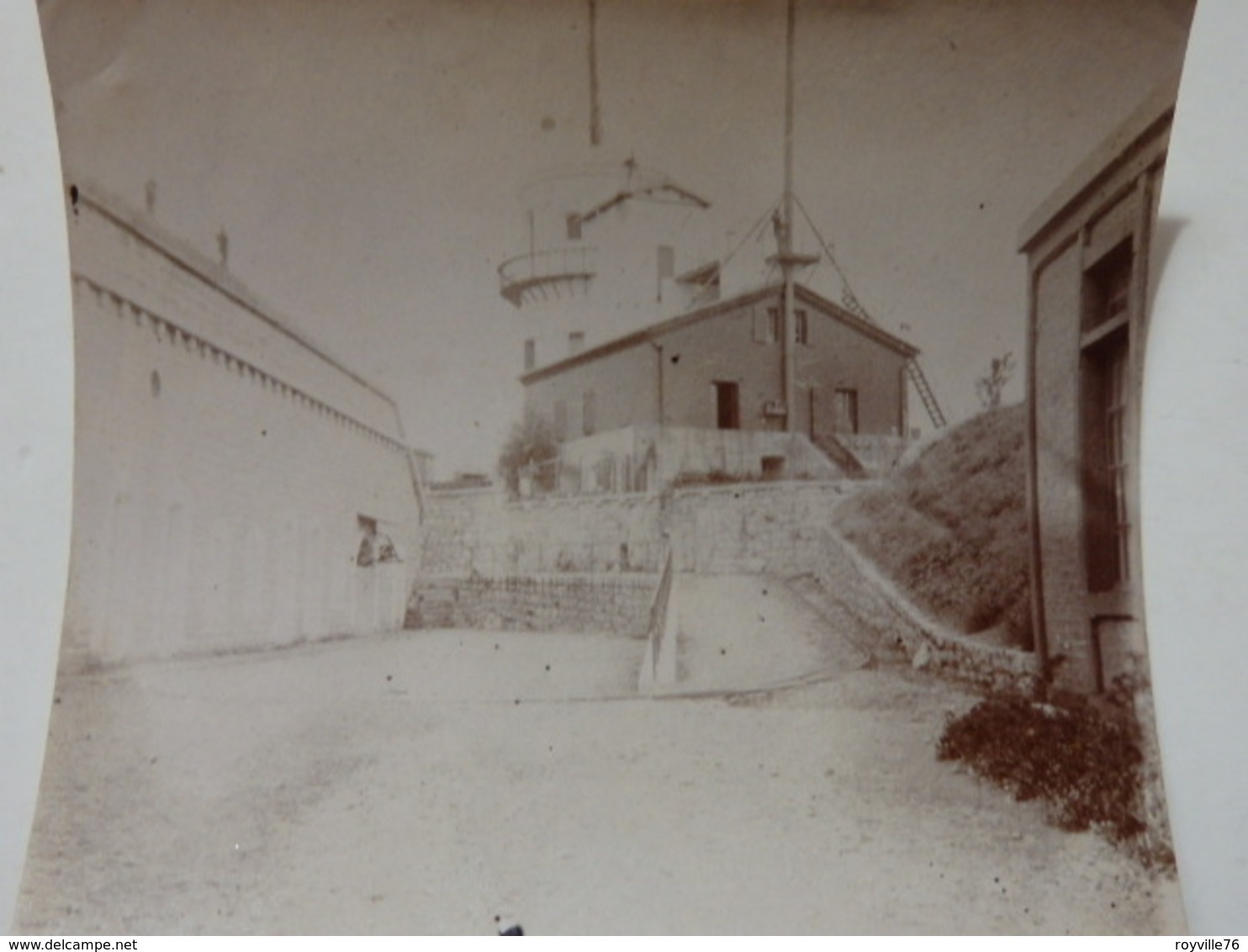 Photographie Du Sémaphore Cap Ferrat (06) En 1902. - Places