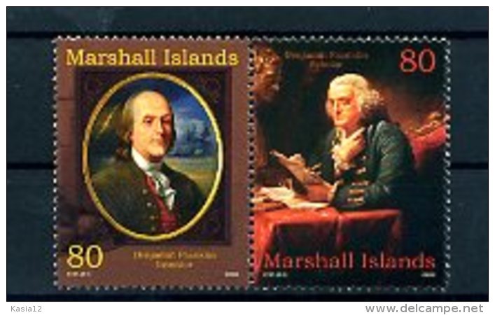 A20223)Marshall-Inseln 1627 - 1628 Paar** - Marshall Islands