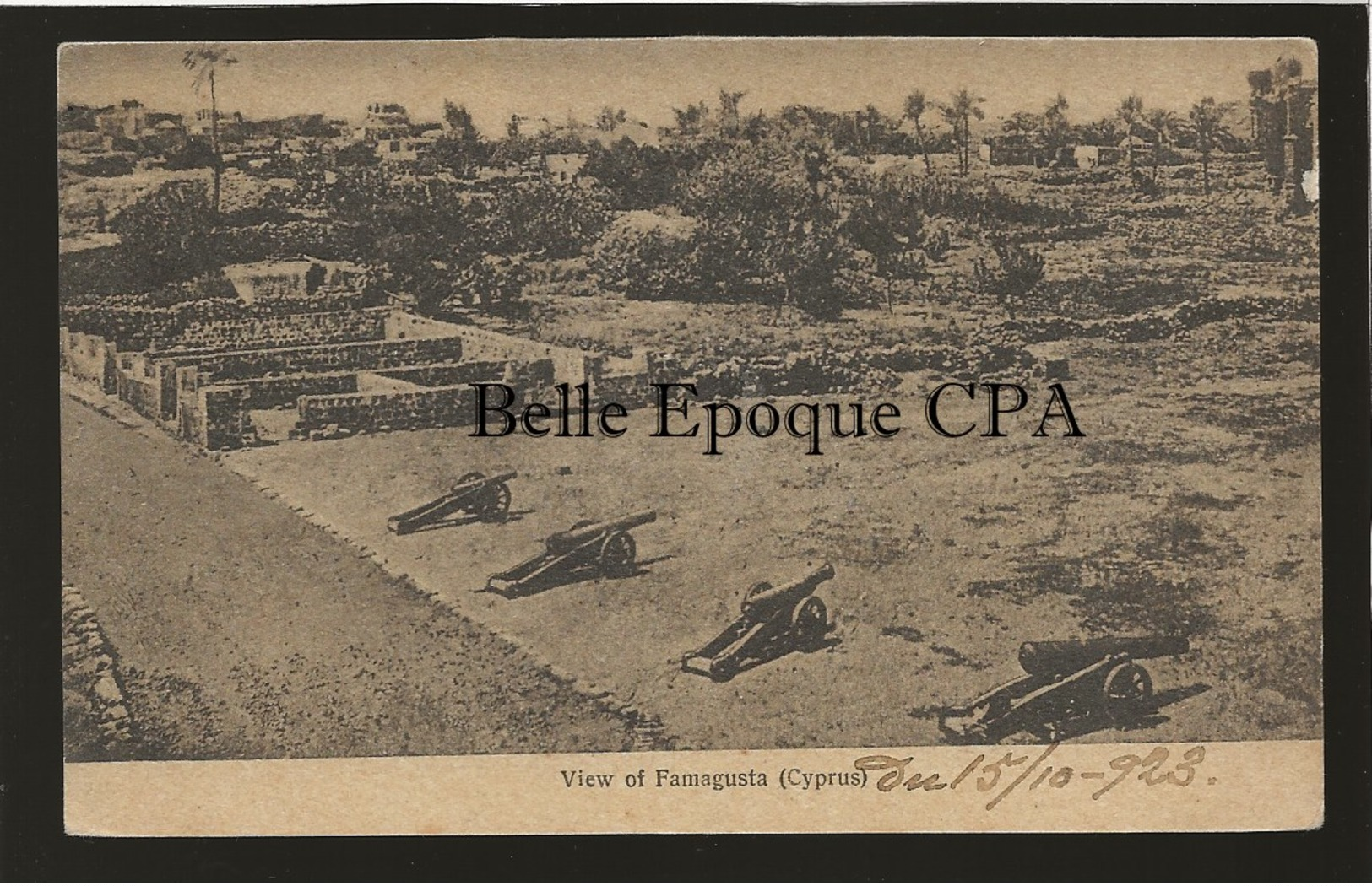 Chypre / Cyprus - View Of FAMAGUSTA +++++ RARE / Cannons - Chypre