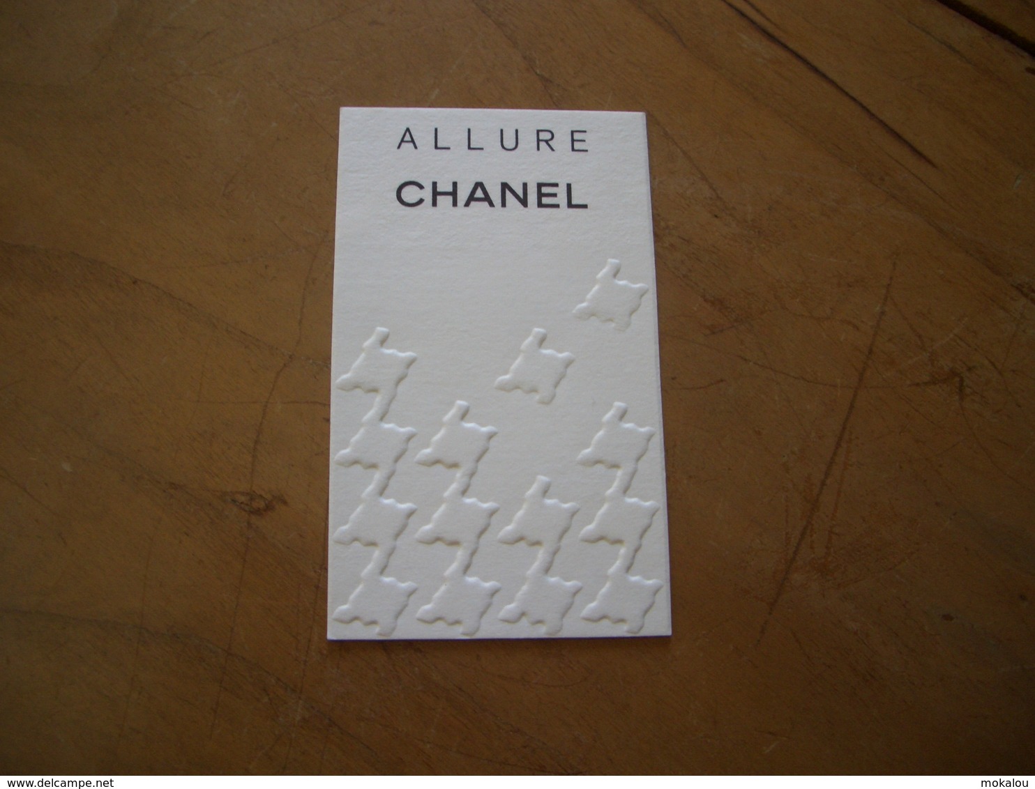 Carte Chanel Allure Australienne - Modernes (à Partir De 1961)