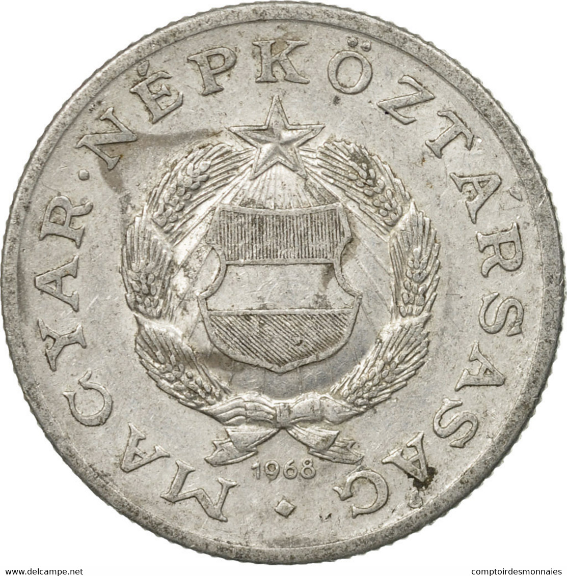 Monnaie, Hongrie, Forint, 1968, Budapest, TB, Aluminium, KM:575 - Hongrie