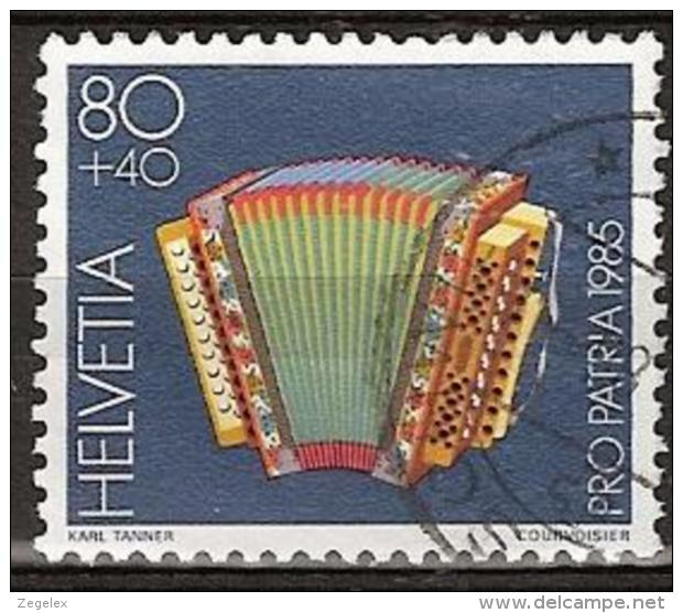 Switserland, Helvetia 1985 Yvert 1229 Gestempeld/ Cancelled - Gebruikt