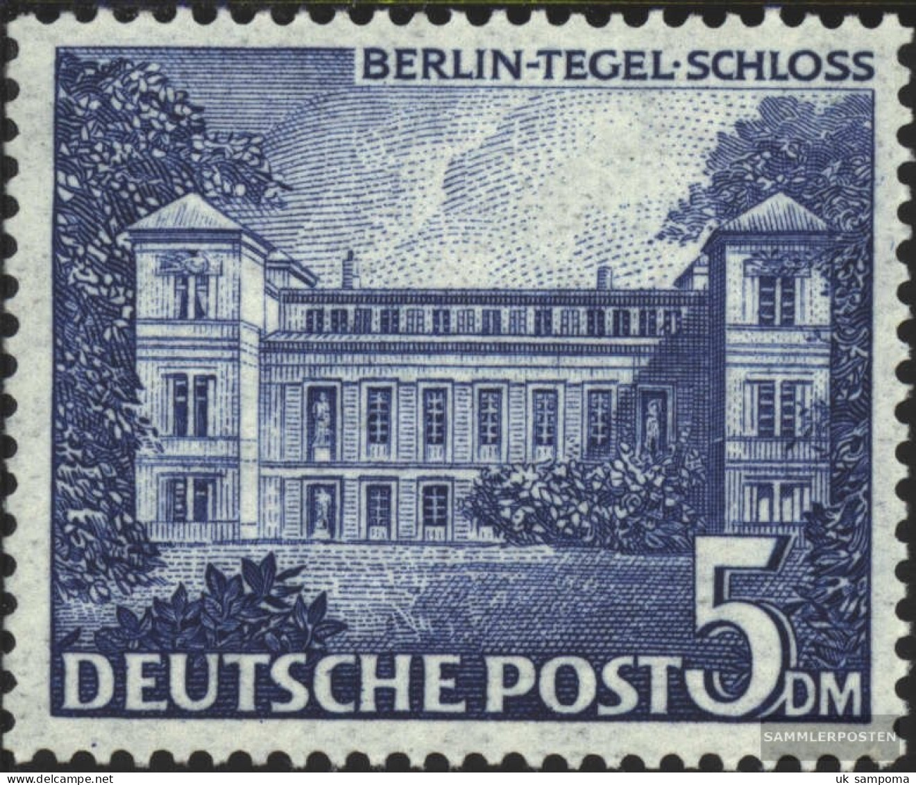 Berlin (West) 60 Unmounted Mint / Never Hinged 1949 Berlin Buildings - Unused Stamps