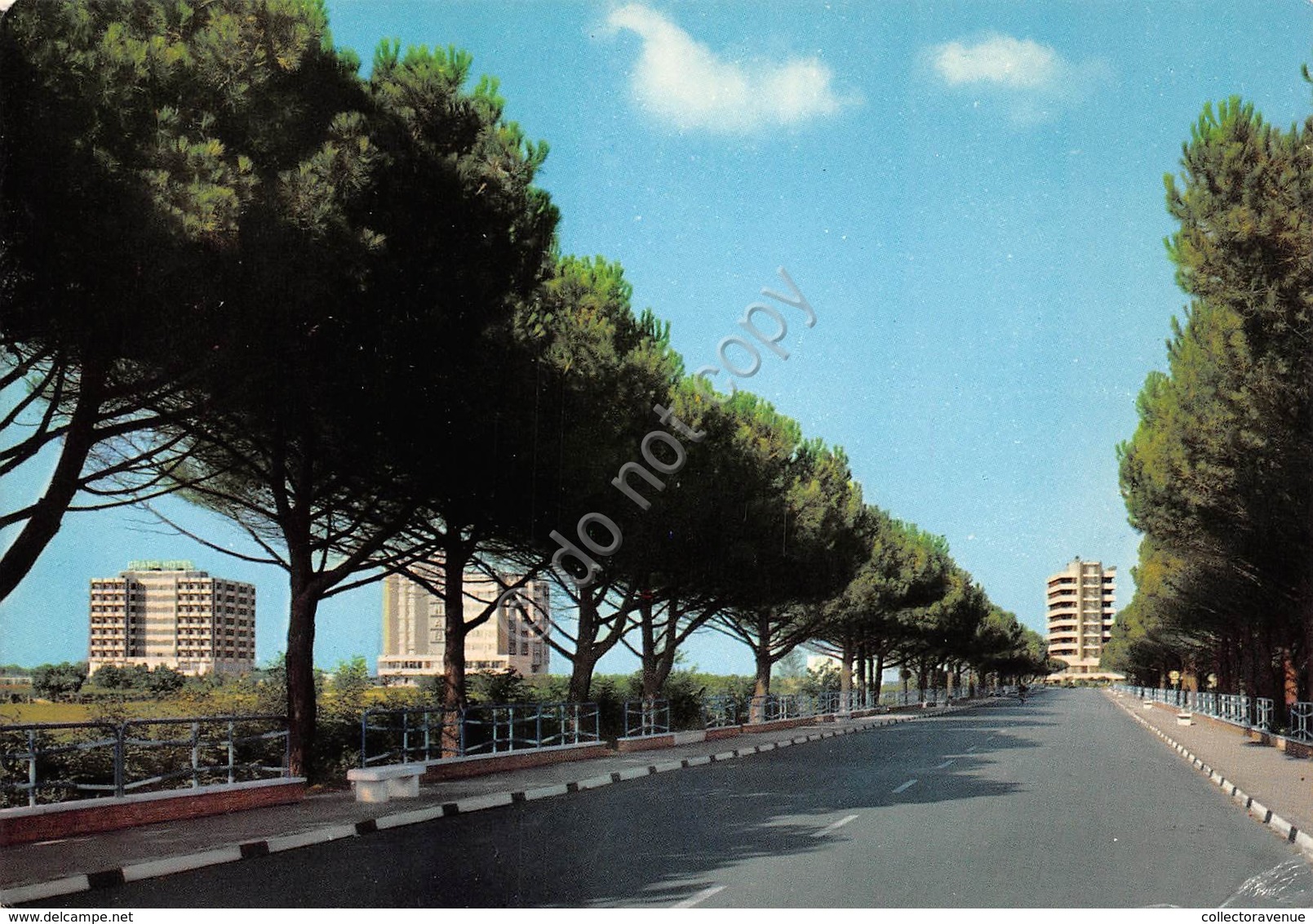 Cartolina Pescara Montesilvano Alberghi 1969 - Pescara