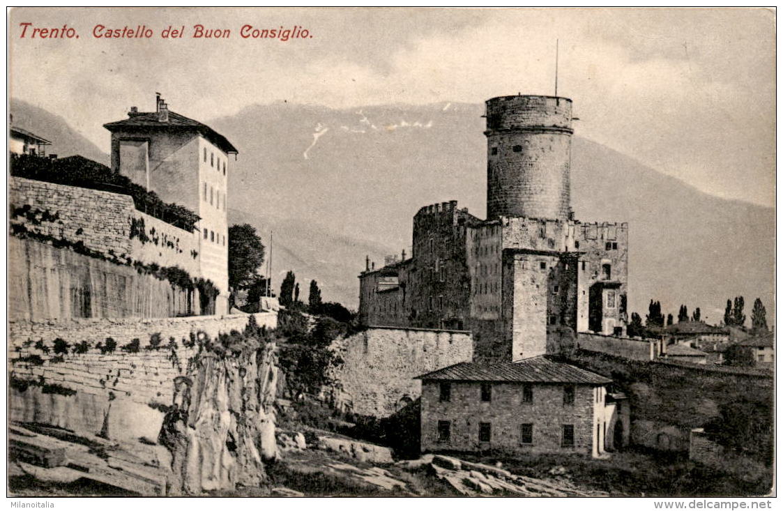 Trento - Castello Del Buon Consiglio * Karte Von 1906 - Trento