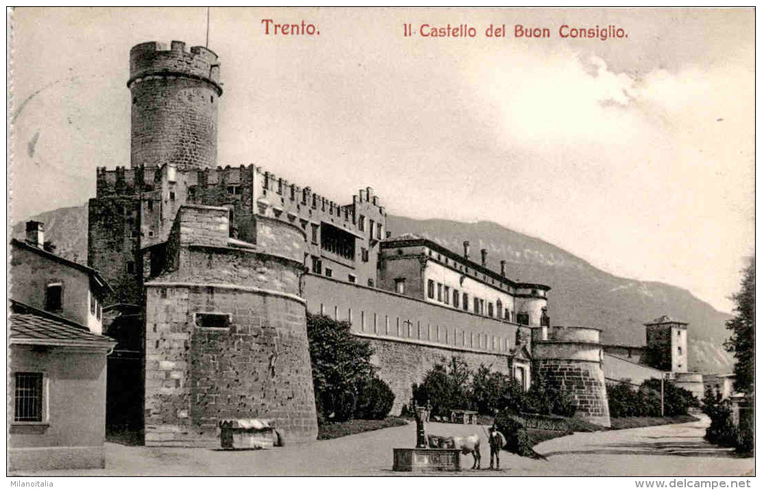 Trento - Il Castello Del Buon Consiglio * 30. 12. 1907 - Trento