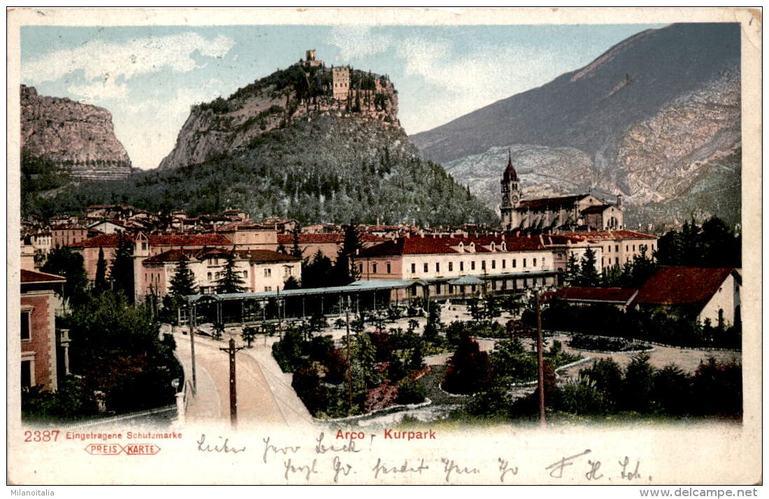 Arco - Kurpark (2387) * 1905 - Trento