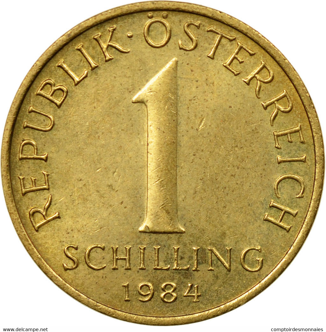 Monnaie, Autriche, Schilling, 1984, TTB+, Aluminum-Bronze, KM:2886 - Autriche