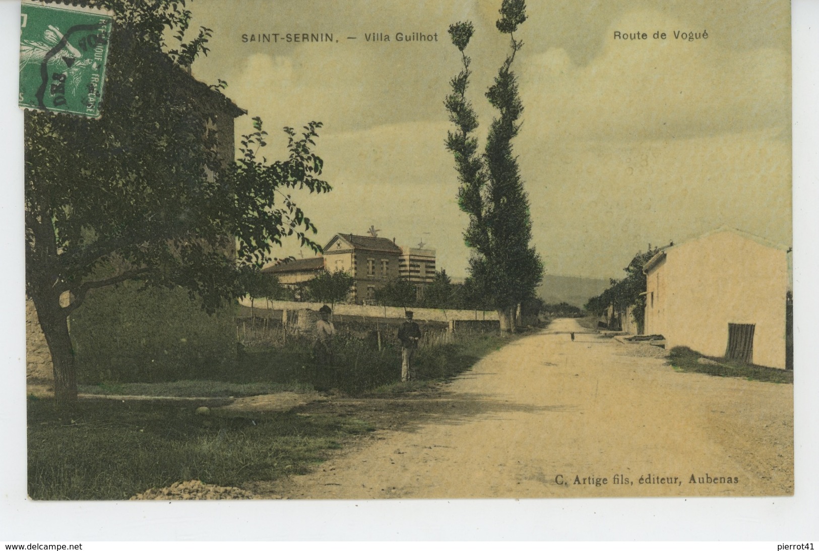 SAINT SERNIN - Villa GUILHOT - Route De VOGUÉ - Autres & Non Classés