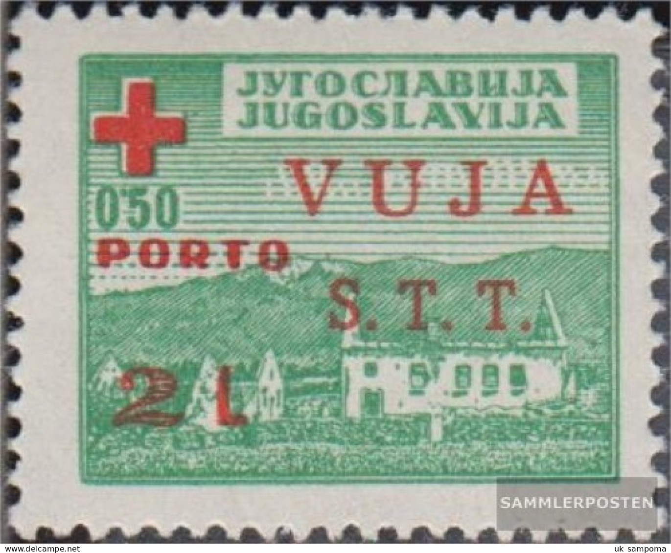 Trieste - Zone B Zp1 (complete Issue) Unmounted Mint / Never Hinged 1948 Zwangszuschlagsporto - Mint/hinged