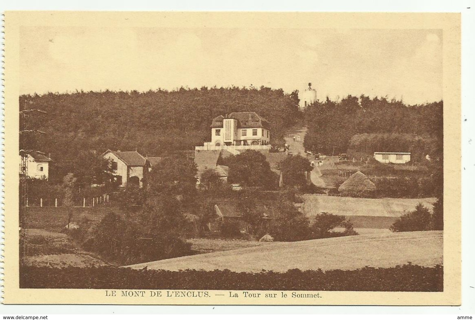 Orroir  -  Mont De L'Enclus - Kluisberg  *    Le Mont De L'enclus - La Tour Sur Le Sommet - Kluisbergen