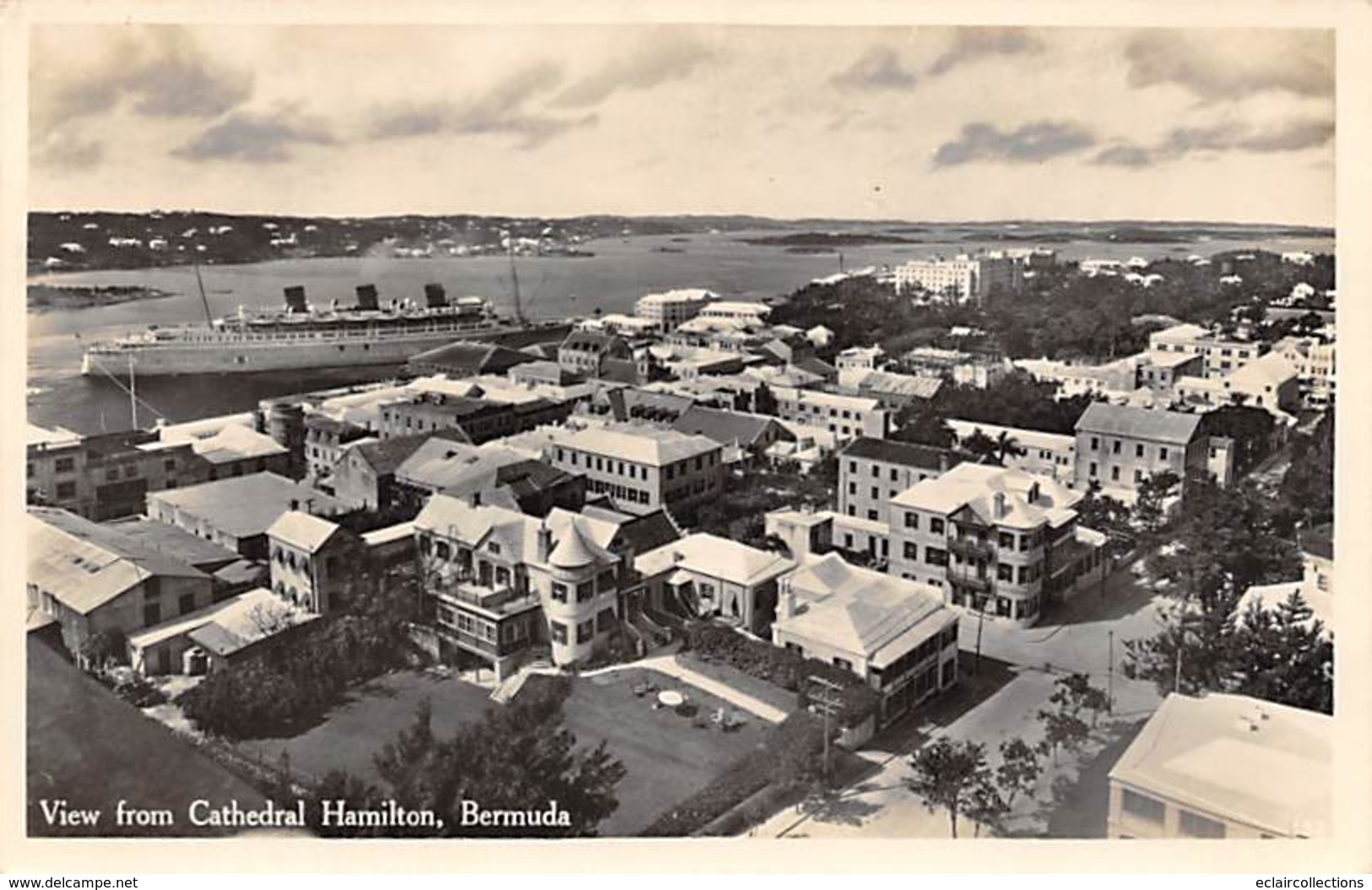 Bermudes-Bermuda : Vue De La Cathédrale Hamilton  (voir Scan) - Bermudes