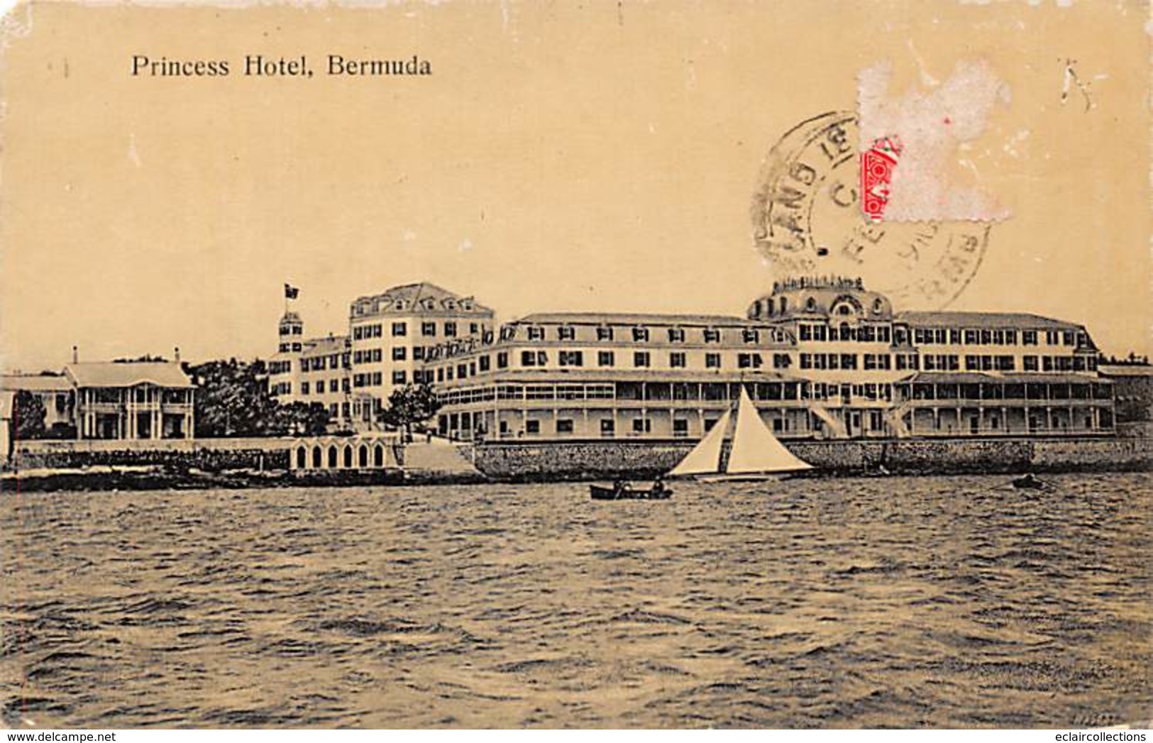 Bermudes-Bermuda :  Princess Hôtel    (voir Scan) - Bermudes
