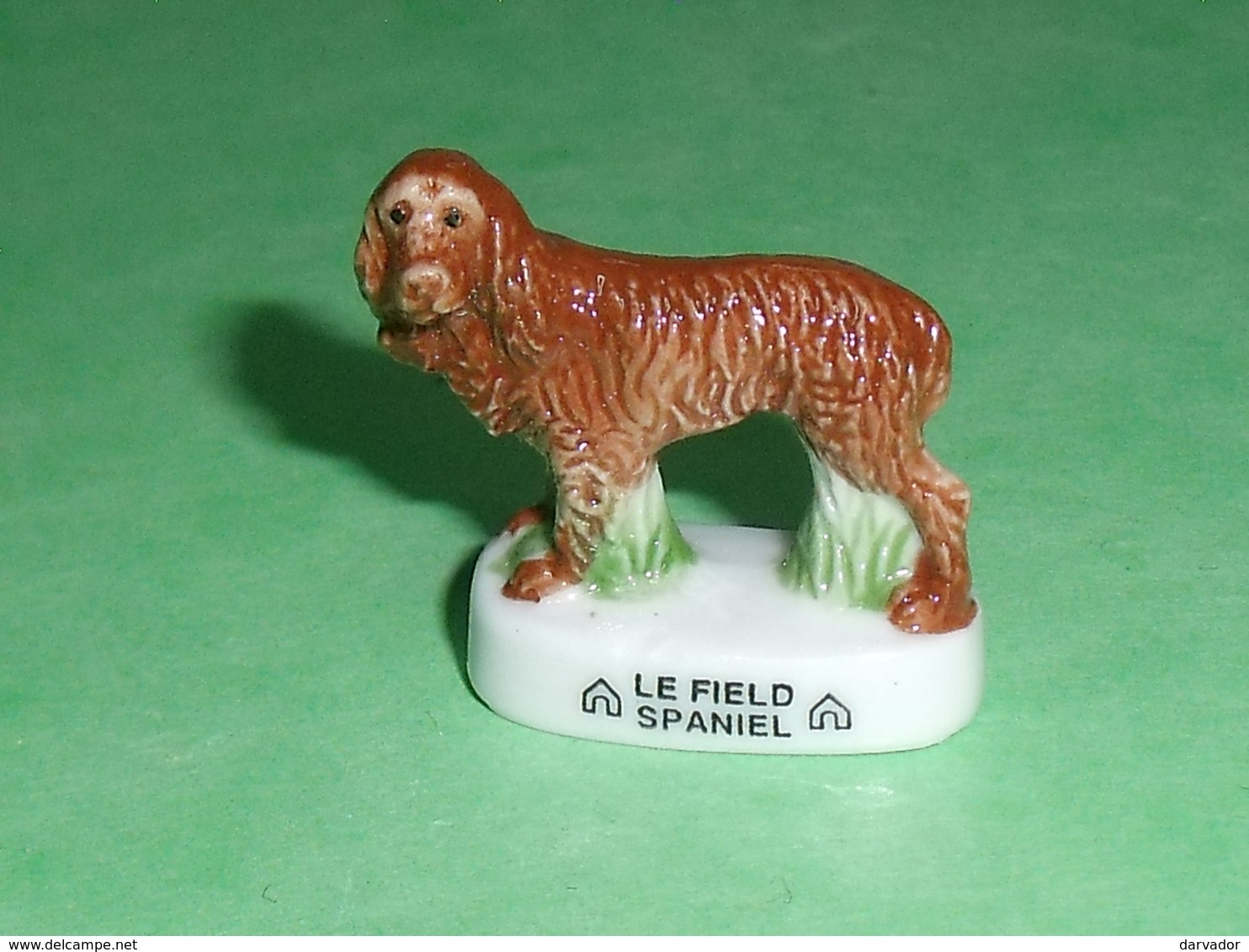 Fèves / Animaux / LOGO ATLAS : Chien Le Field Spaniel  TB116i - Animali