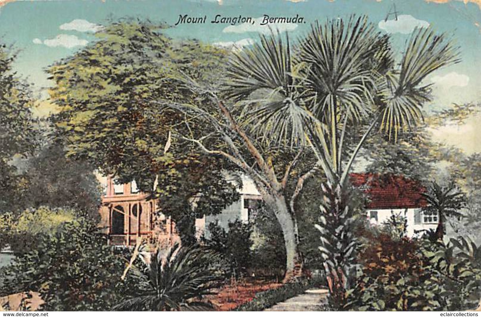 Bermudes-Bermuda :   Mount Langton  (voir Scan) - Bermuda