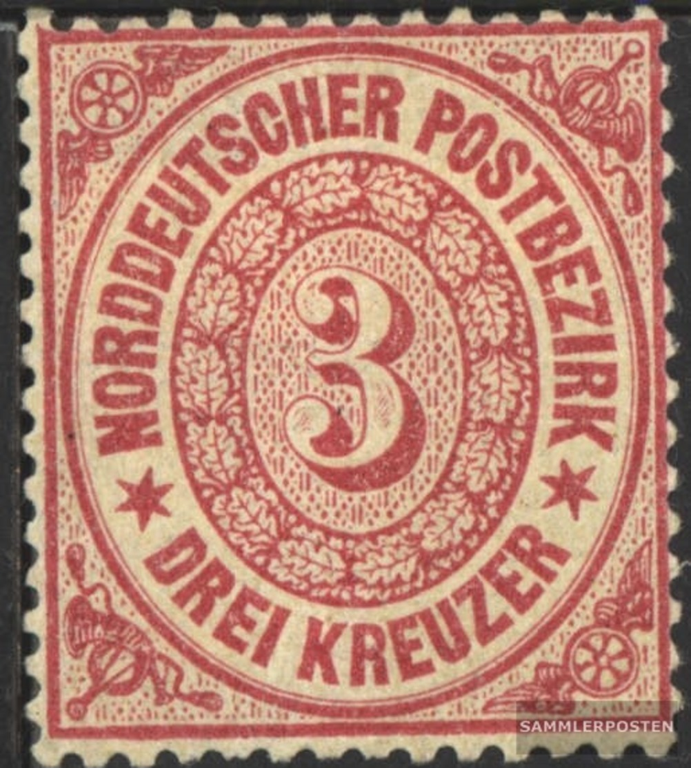 Norddeutscher Postbezirk 21 Splendor Usato 1869 Kreuzer Valuta - Altri & Non Classificati