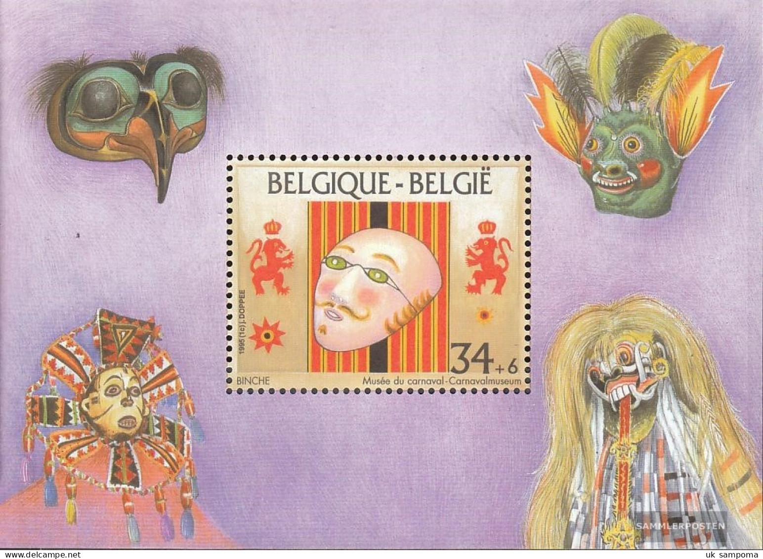 Belgium Block64 (complete Issue) Unmounted Mint / Never Hinged 1995 Promotion The Philately - 1961-2001