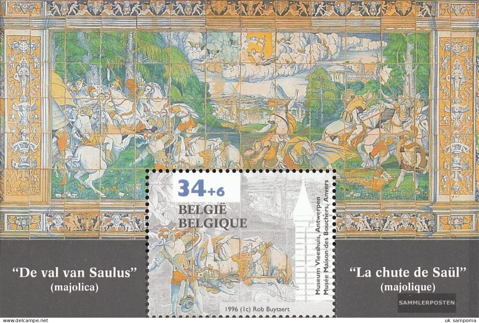 Belgium Block65 (complete Issue) Unmounted Mint / Never Hinged 1996 Museums - 1961-2001